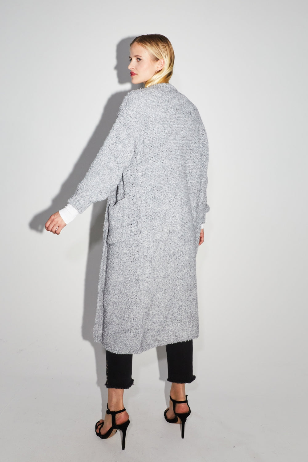 Le Cardigan Esme Bouclettes Gris