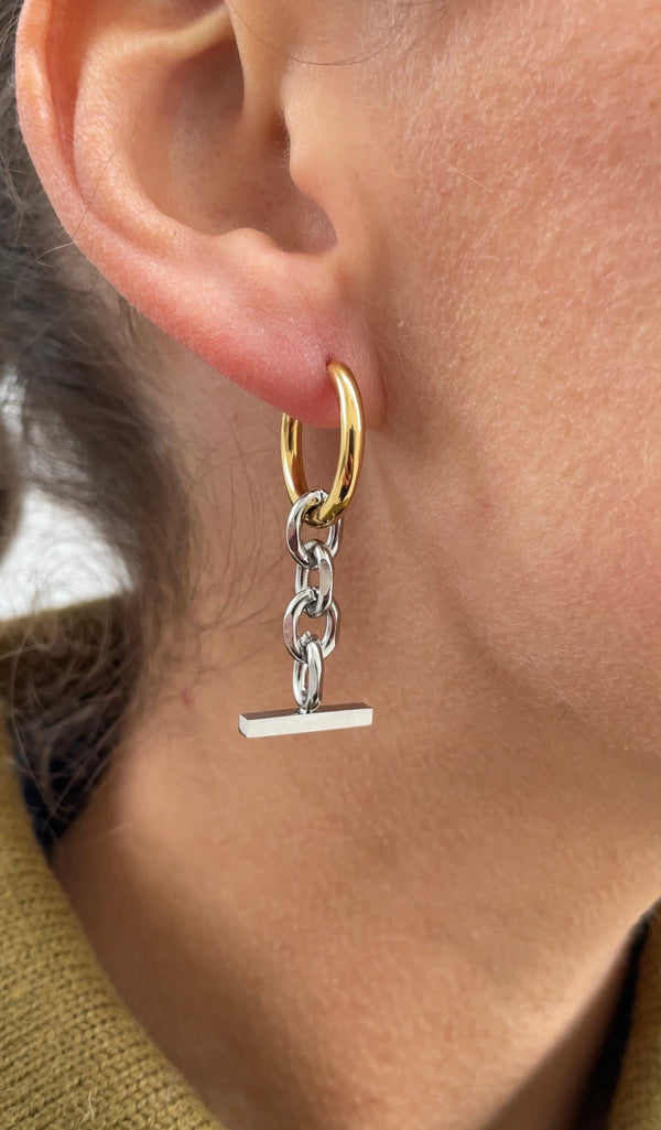 Boucles D'Oreilles Asymmetric