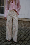 Pantalon Fleuri Misha - Beige