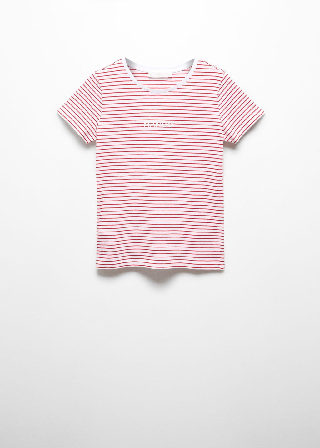 T-Shirt Rayures Logo