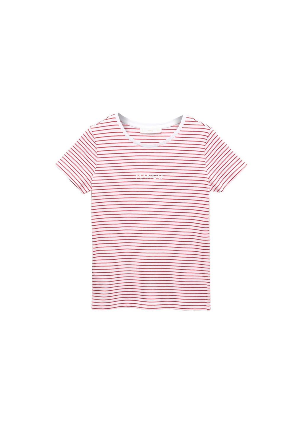 T-Shirt Rayures Logo