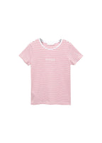 T-Shirt Rayures Logo