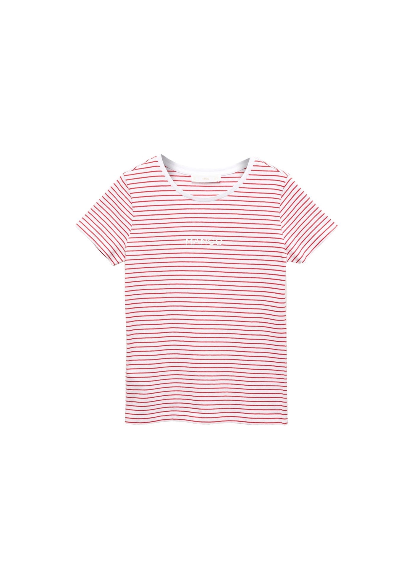 T-Shirt Rayures Logo