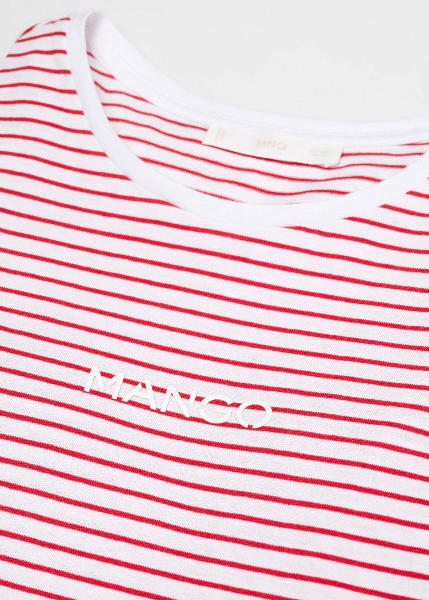 T-Shirt Rayures Logo
