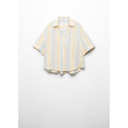 Chemise Semi-Transparente Rayures