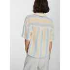 Chemise Semi-Transparente Rayures