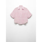 Chemise Semi-Transparente Rayures