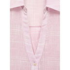 Chemise Semi-Transparente Rayures
