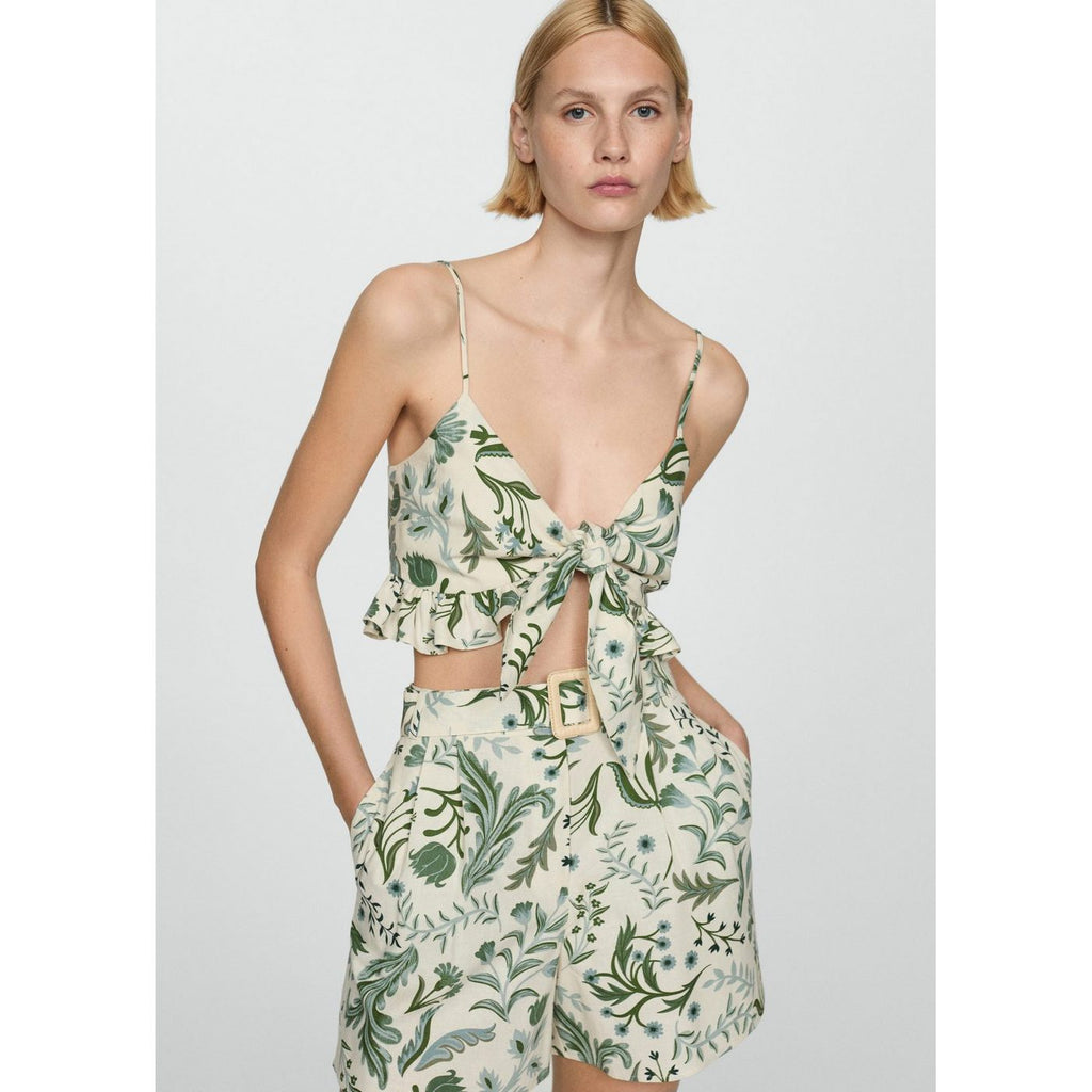 Crop Top Imprimé