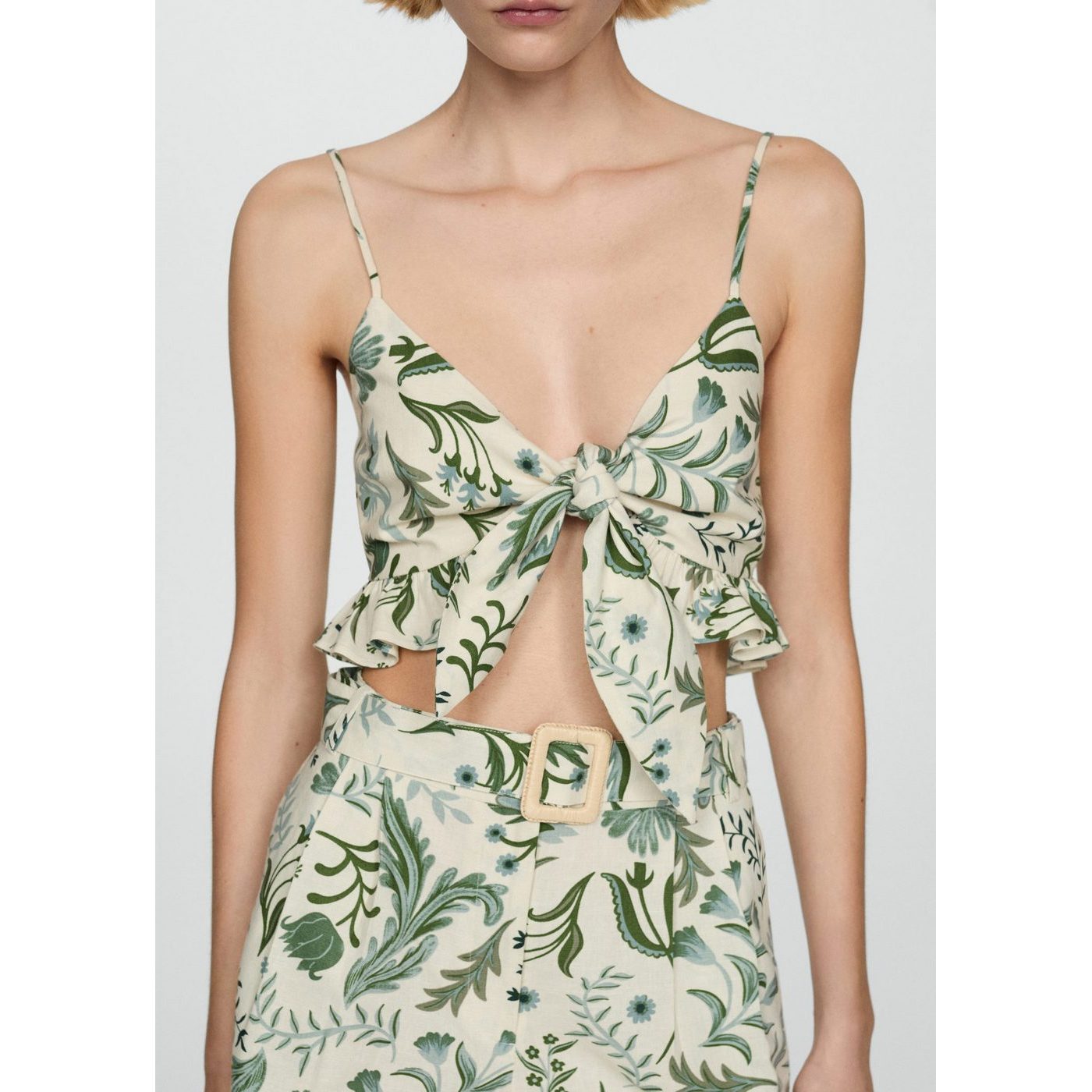 Crop Top Imprimé