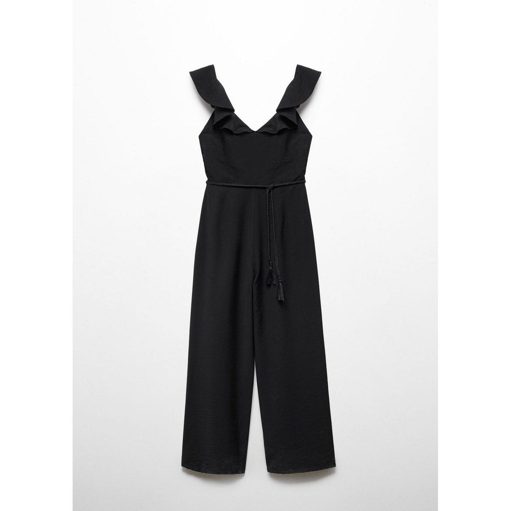 Combi-Pantalon Ceinture Pompons