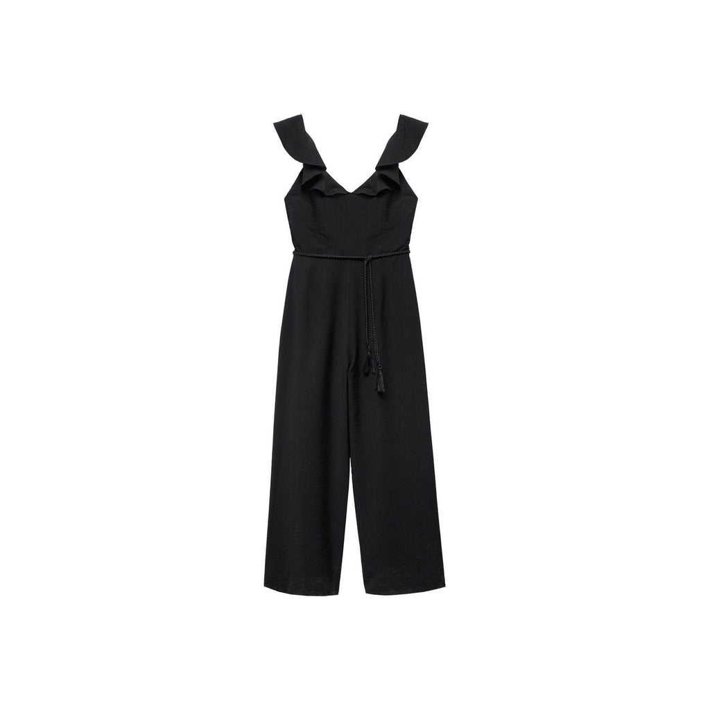 Combi-Pantalon Ceinture Pompons