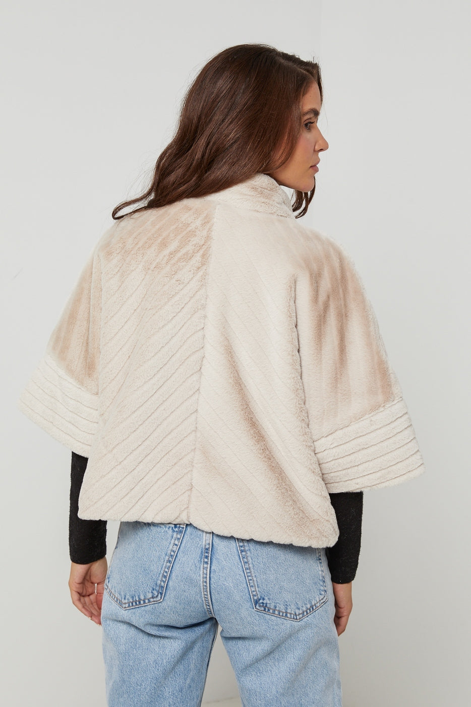 Fausse Fourrure 67158 - Beige