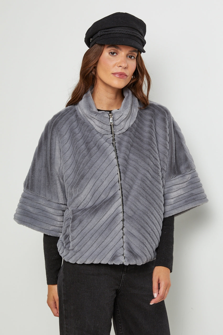 Fausse Fourrure 67158 - Gris