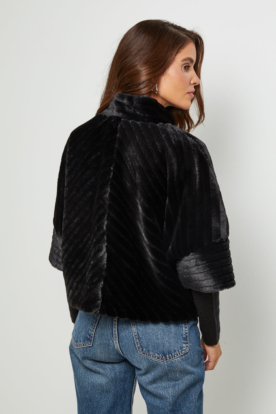 Fausse Fourrure 67158 - Noir