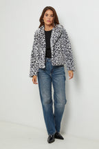 Fausse Fourrure 67180 - Leopard Gris