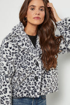 Fausse Fourrure 67180 - Leopard Gris