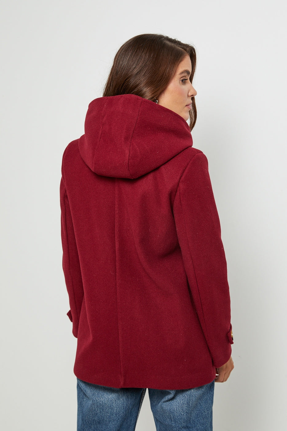 Manteau 672 - Bordeaux