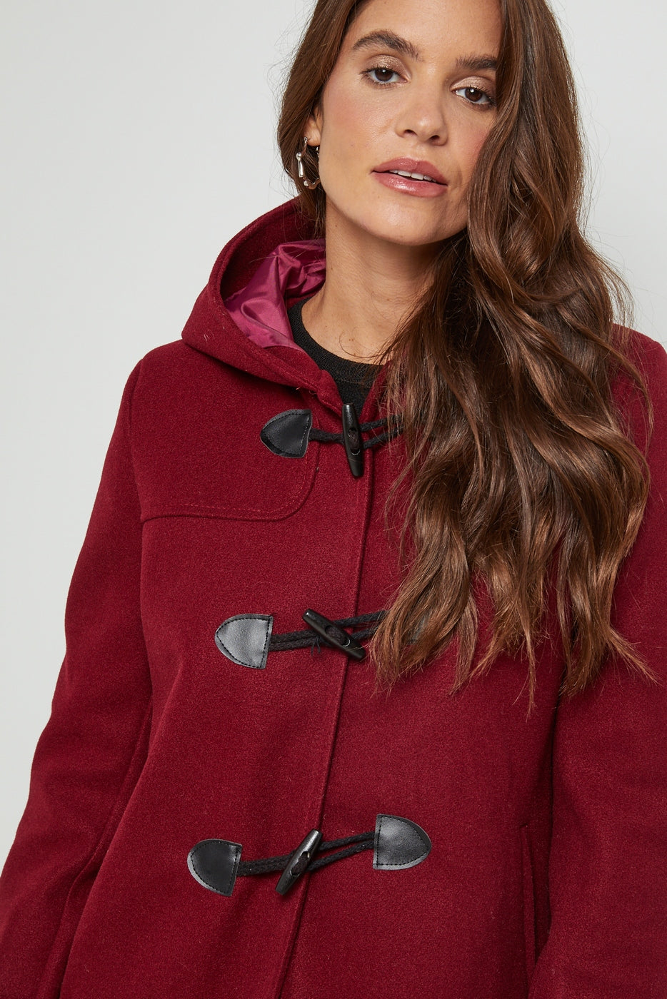 Manteau 672 - Bordeaux