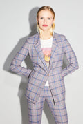 Le Blazer Jimmy Tartan Pink
