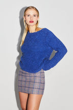 La Mini Jupe Aria Tartan Pink