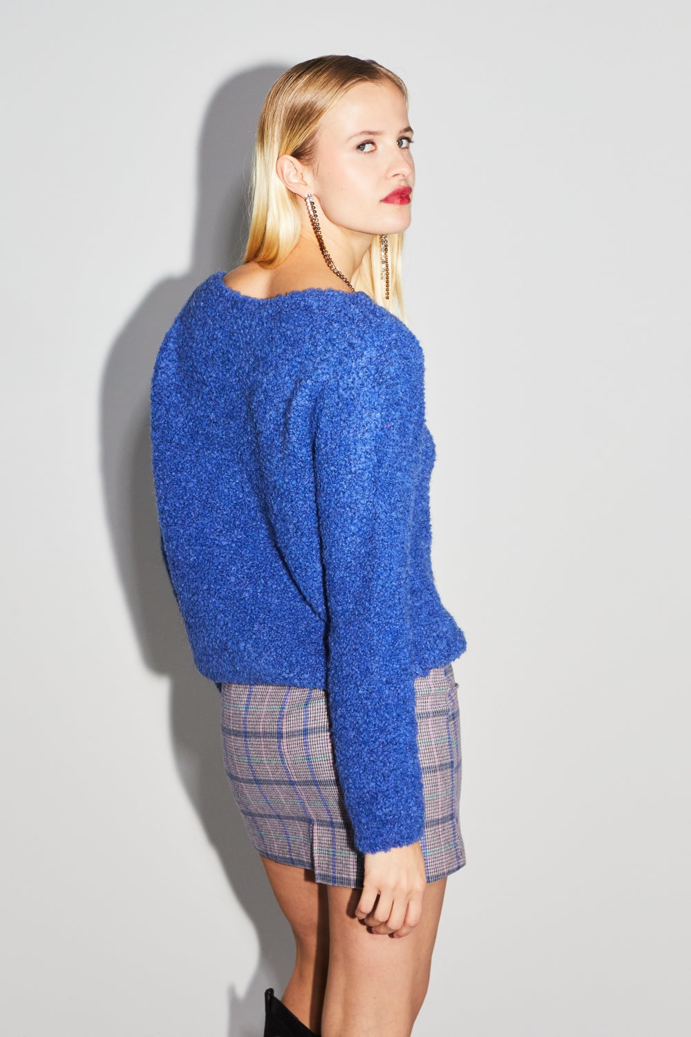 La Mini Jupe Aria Tartan Pink