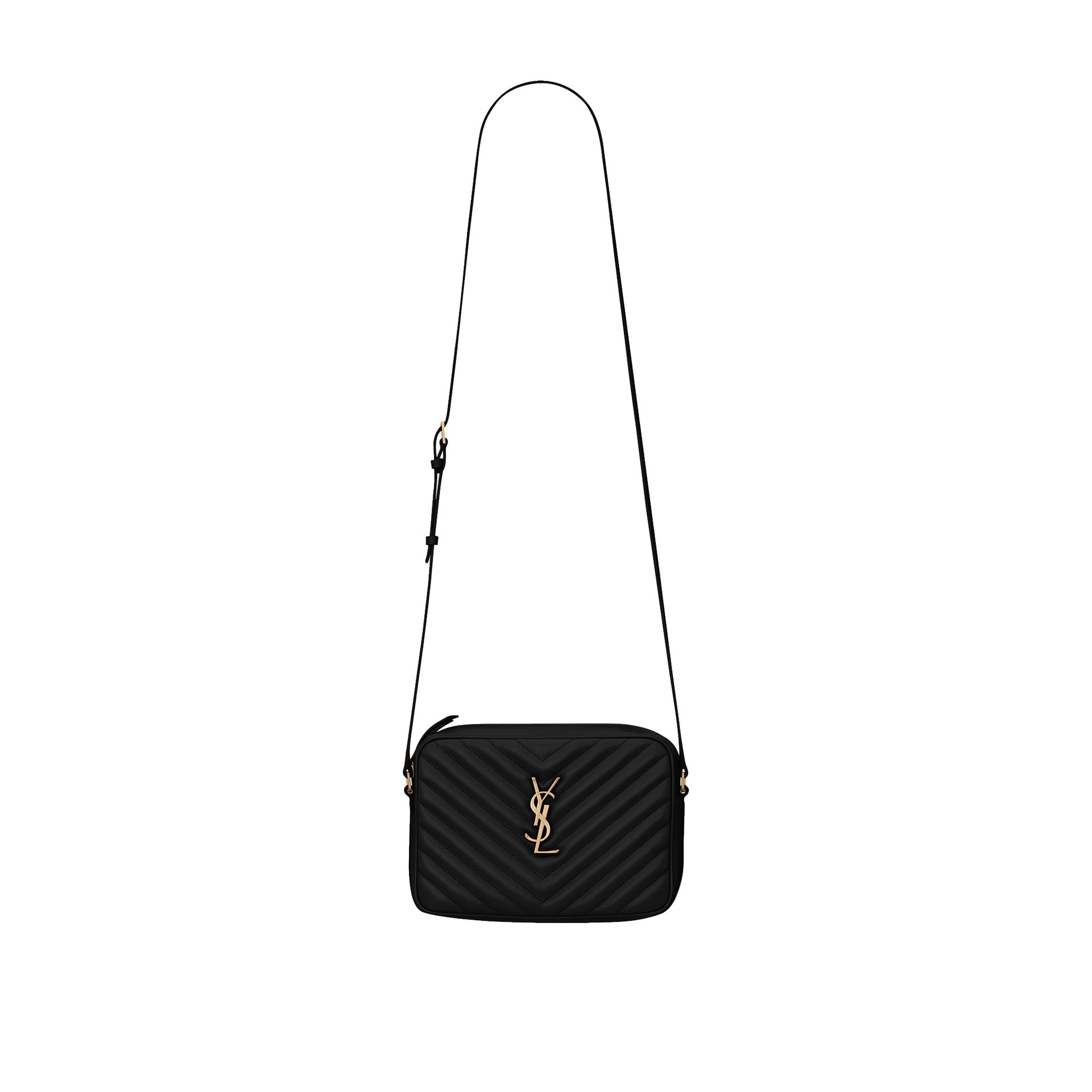 Saint Laurent - Sac Caméra Lou - Femme - Black
