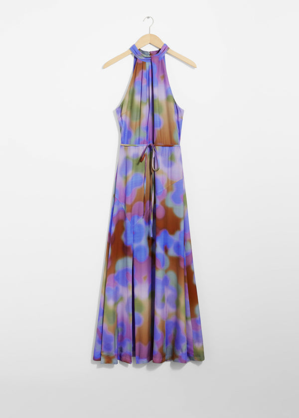Robe Longue St Zola - Bleue