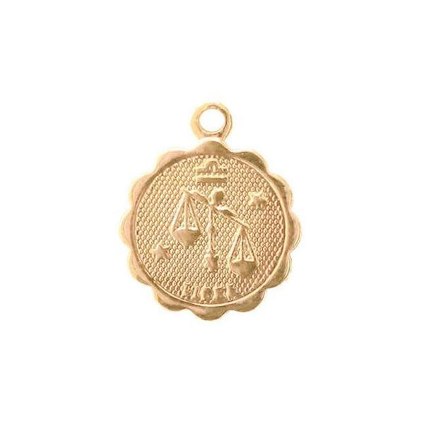 Médaille Astro Or Fin - Balance