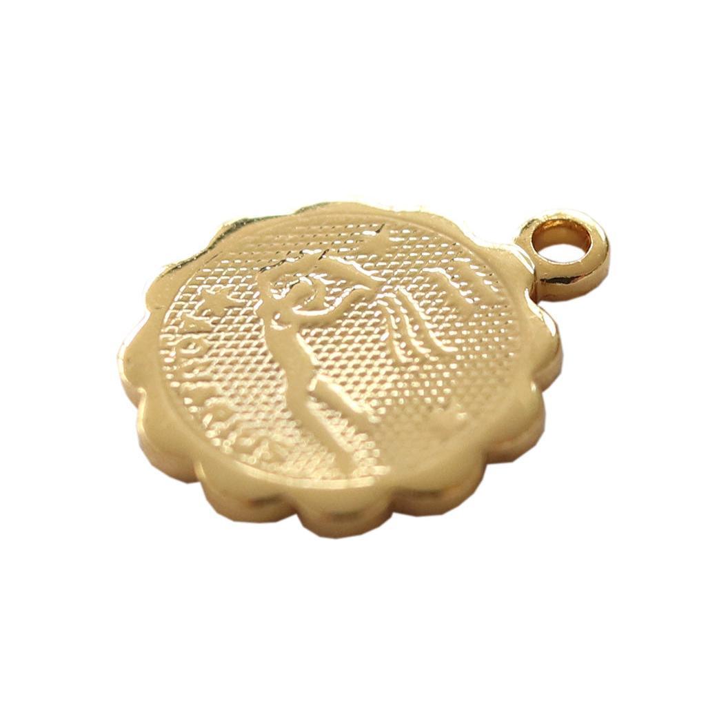 Médaille Astro Or Fin - Verseau