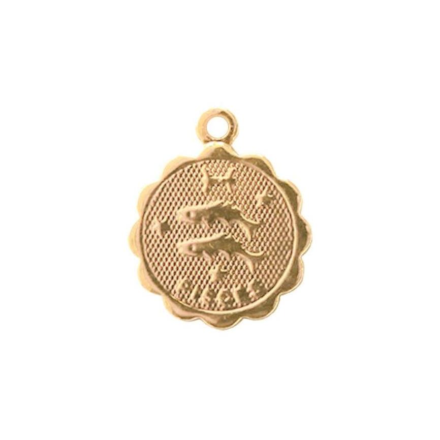 Médaille Astro Or Fin - Poissons