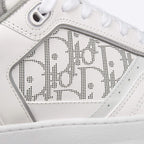 Baskets Dior Oblique Leather - White - Homme