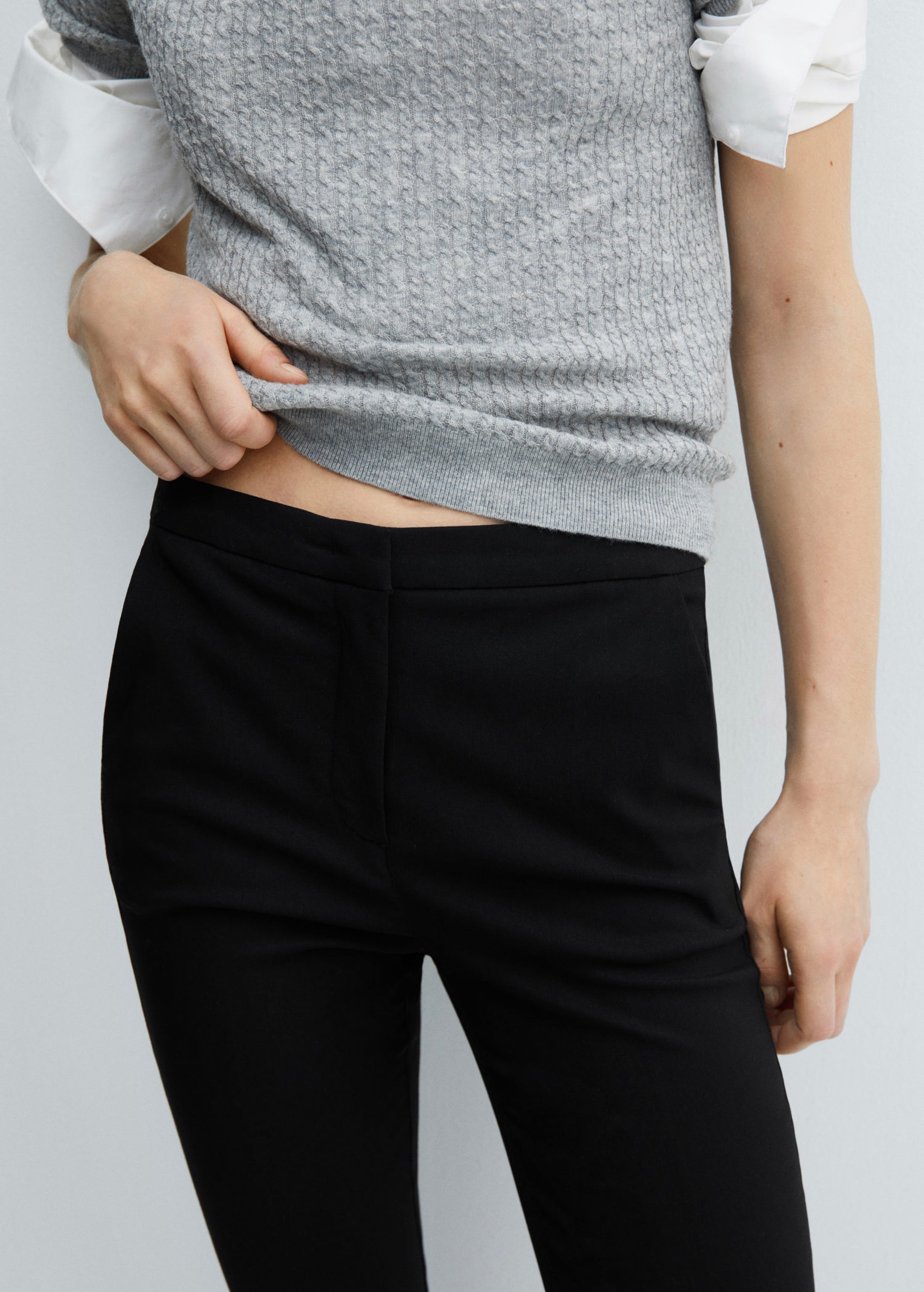 Pantalon Skinny Crop