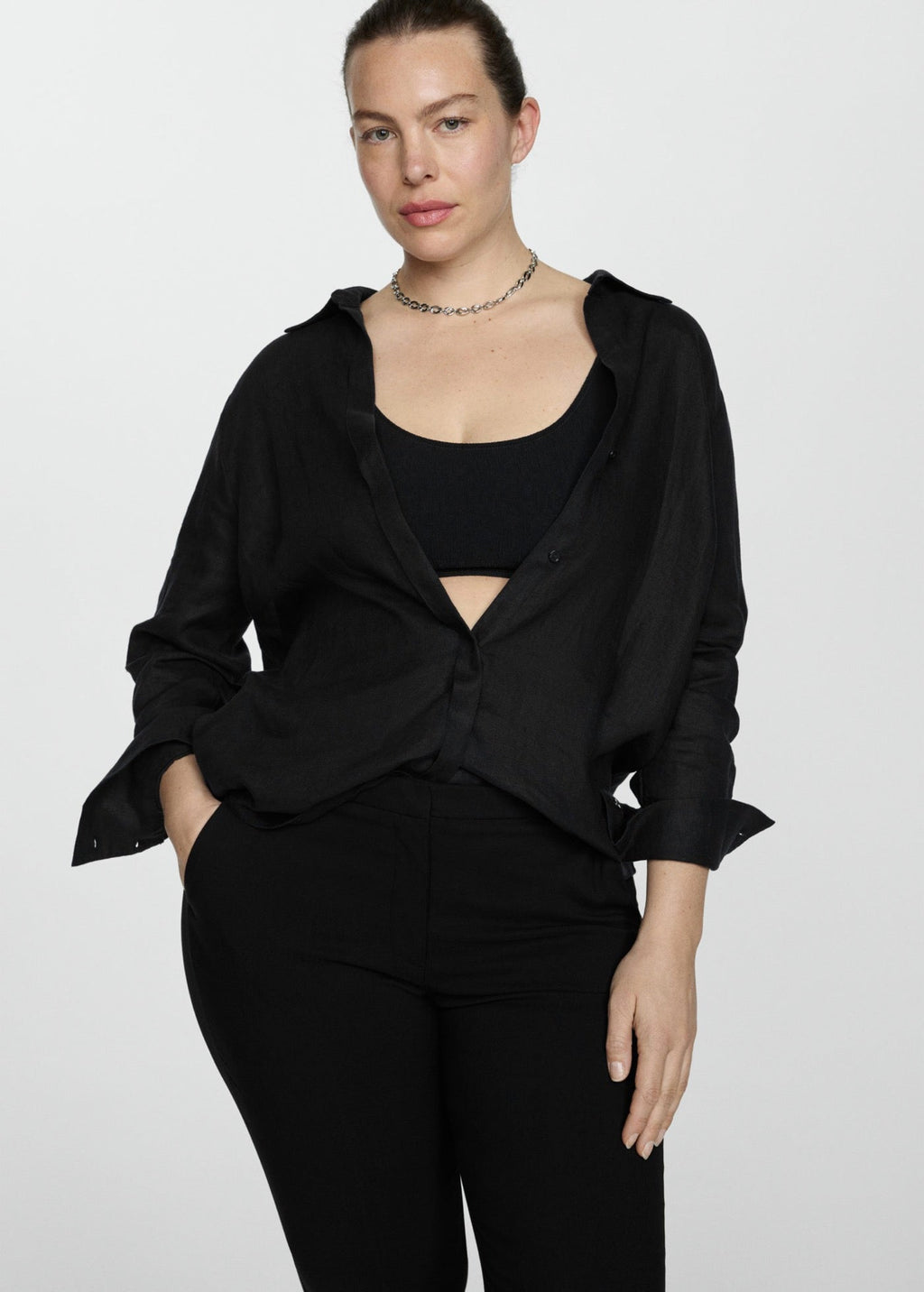 Pantalon Skinny Crop