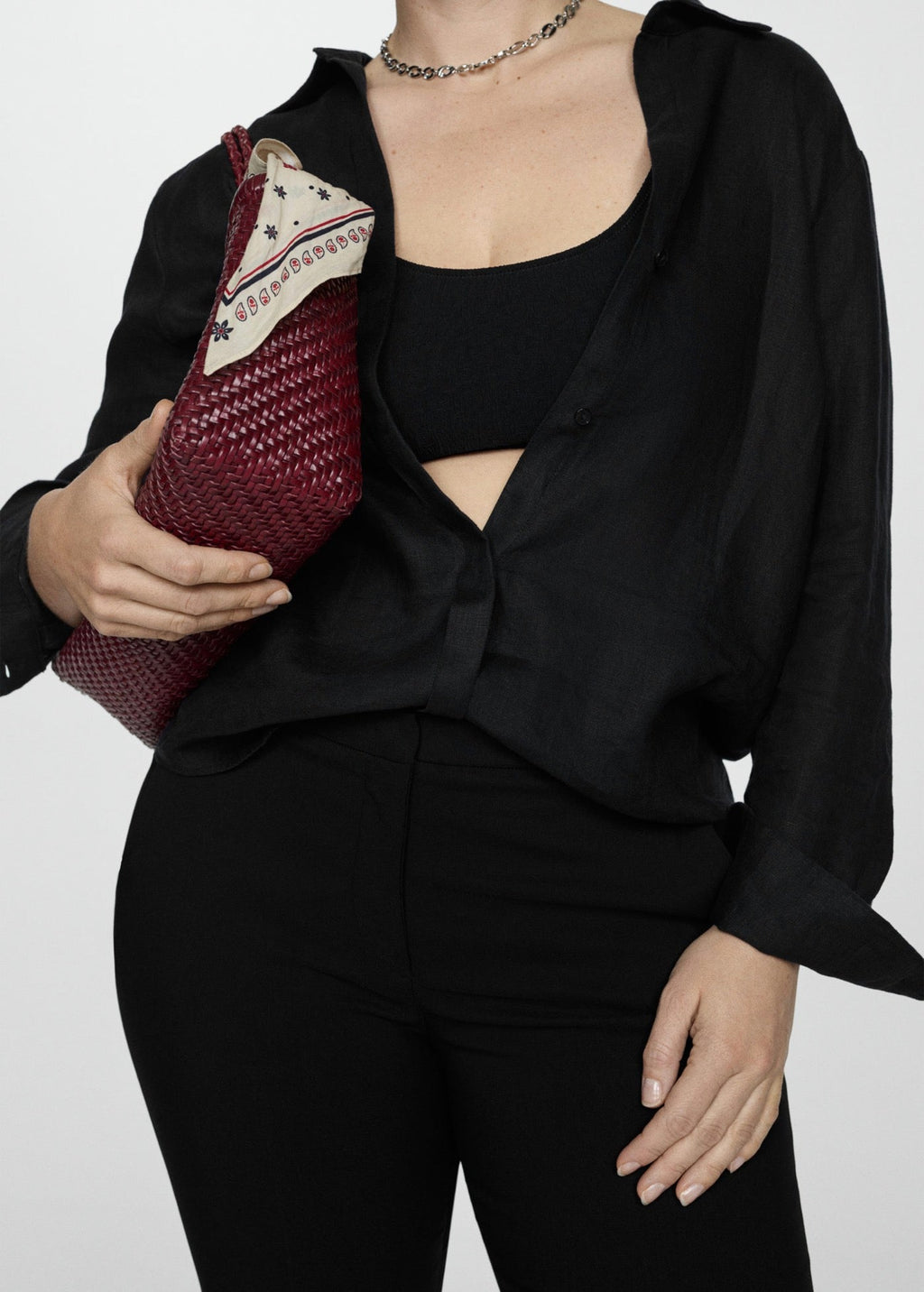 Pantalon Skinny Crop