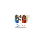 Chaussures Babies Charles Ix Alice À Boucle - Cuir Rouge Vif - Fille