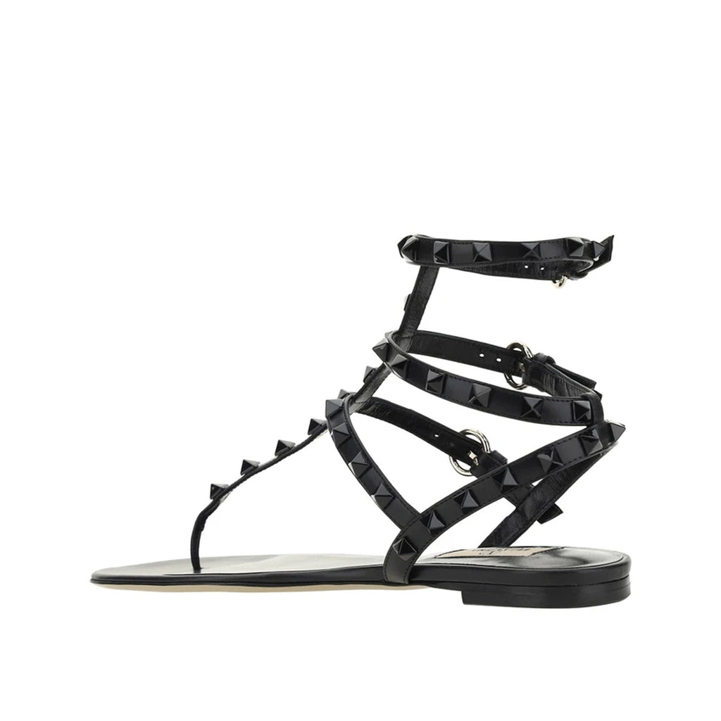 Sandales Valentino Garavani Rockstud Flip-Flop - Black - Femme