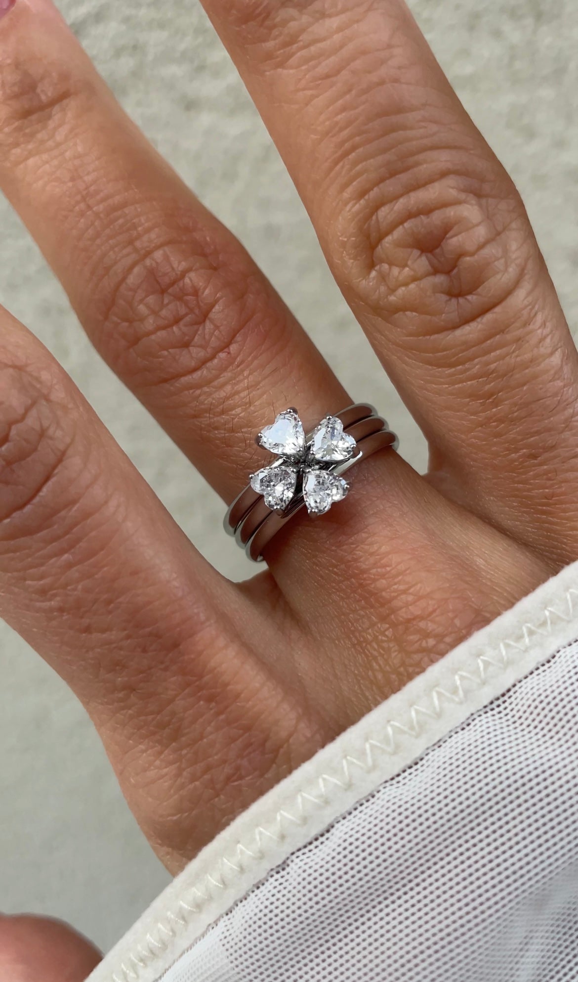 Bague Trèfle
