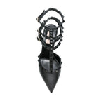 Escarpins - Valentino Garavani Patent Rockstud - Black