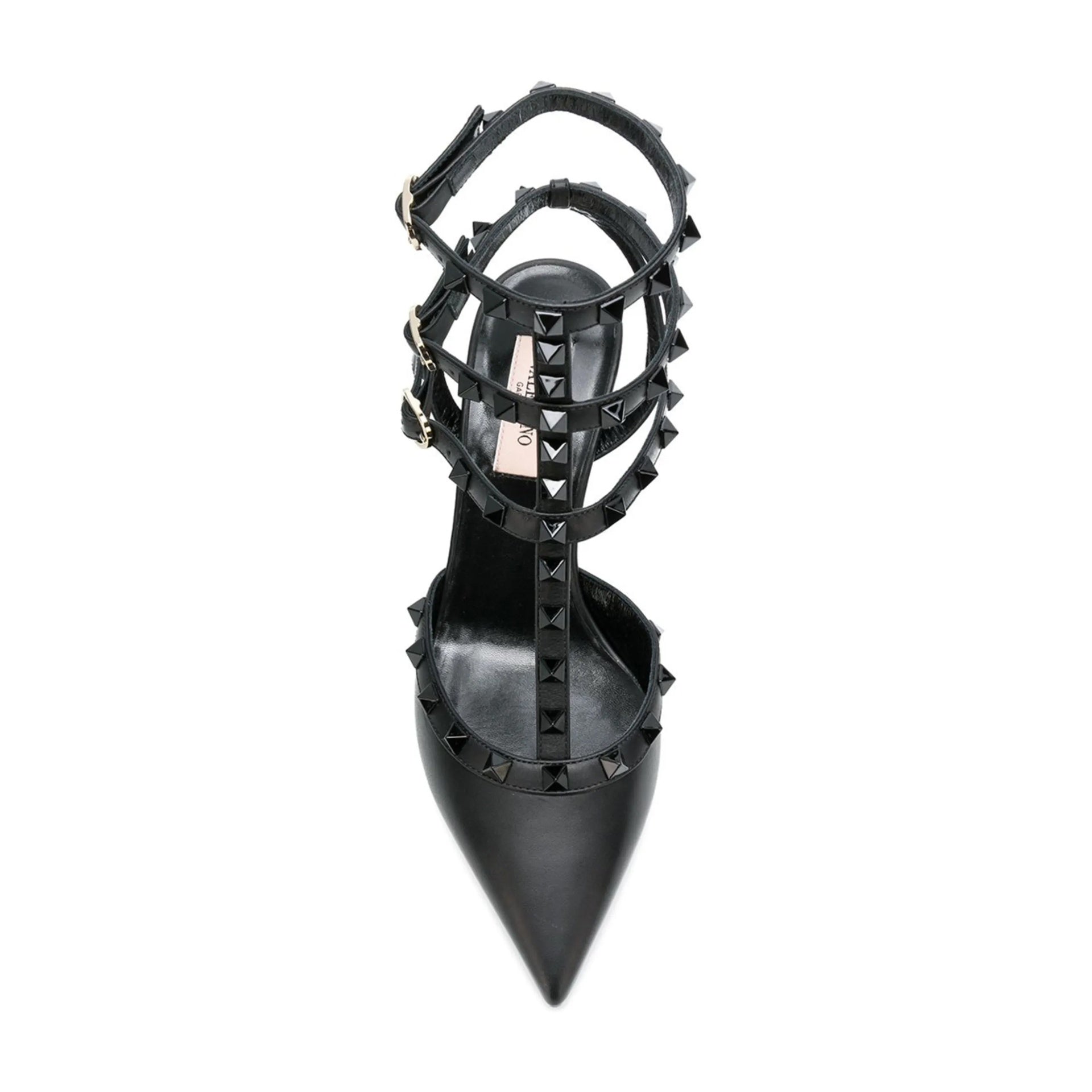 Escarpins Valentino Garavani Patent Rockstud - Black - Femme