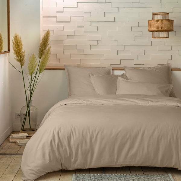 Parure De Lit (Hc + To) - 100% Percale De Coton 80 Fils - Lin