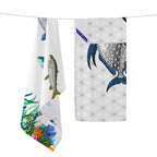 Torchon (2 Pièces) Fish - Multicolore