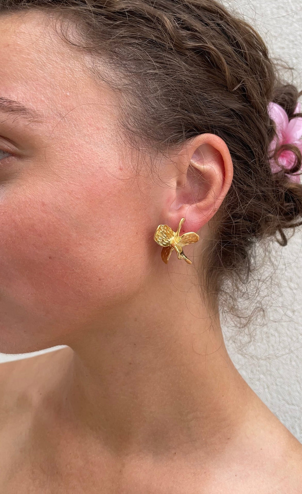 Boucles D'Oreilles Graphic Flower