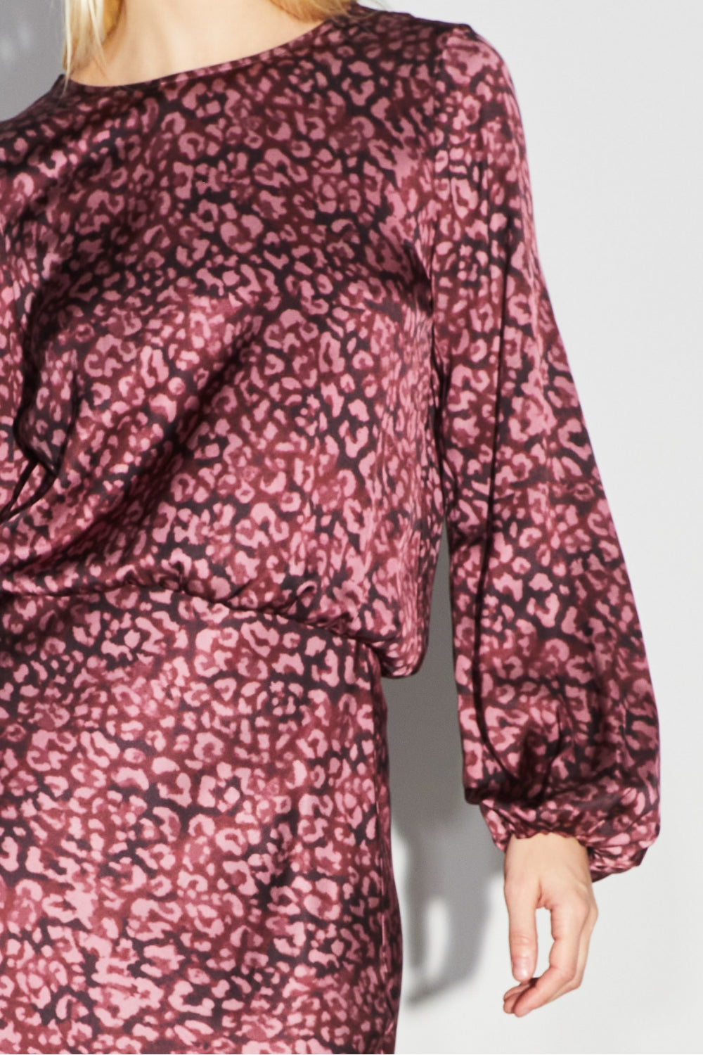 La Blouse Daisy Cache Coeur Réversible Néoléo Bordeaux