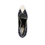 Escarpins Saint Laurent Lola Polka Dot-Print - Blue - Femme