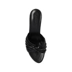 Sandales - Balenciaga Cagole 70 Leather - Black