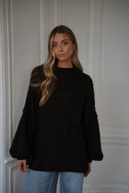 Pull Ample Liliane - Chocolat