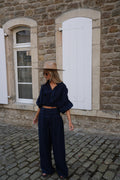 Pantalon Droit Maiane - Marine