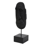 Statue visage noir en bois sur pied Mask - INSIDE Box - Shop - Conseil