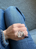 Bague Volcán Plata